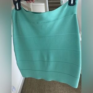 BGBG Teal Bandage skirt